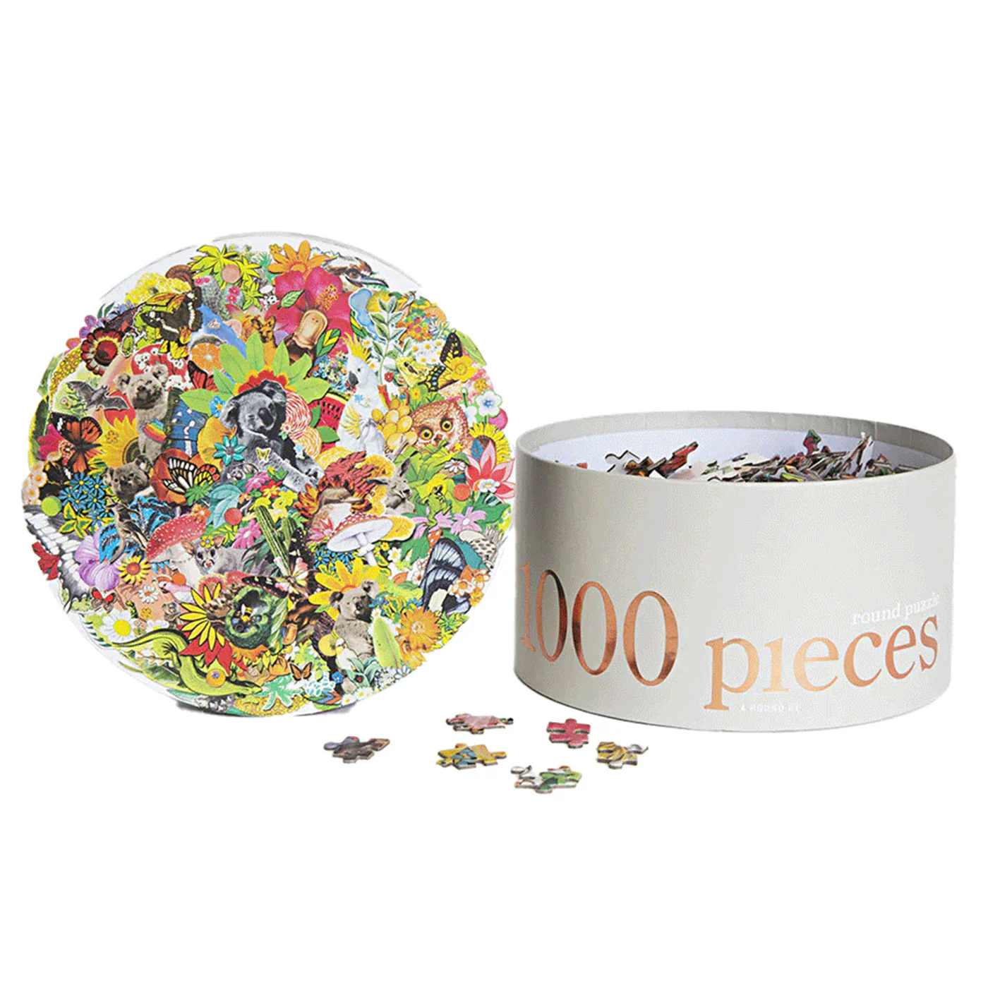 1000 Piece Round Puzzle - All Around Oz
