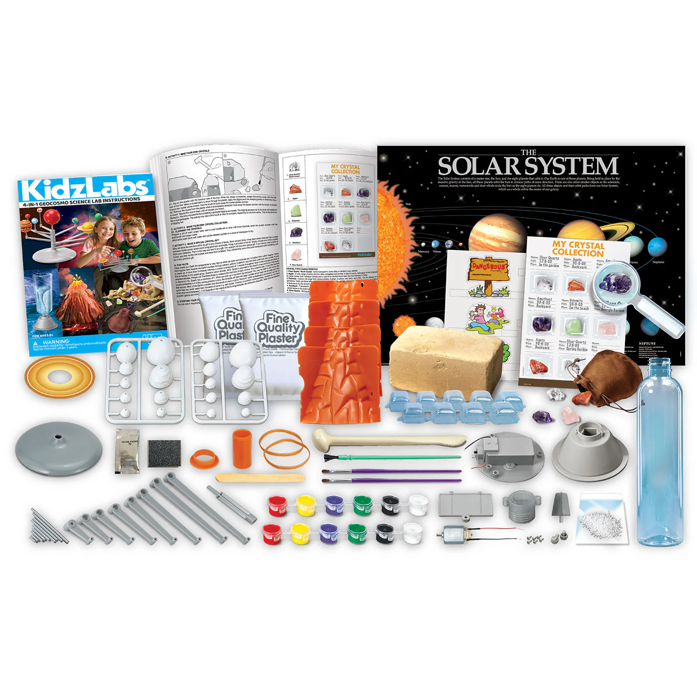 4M: KidzLabs - 4 in 1 Geocosmo Science Lab - Image 2