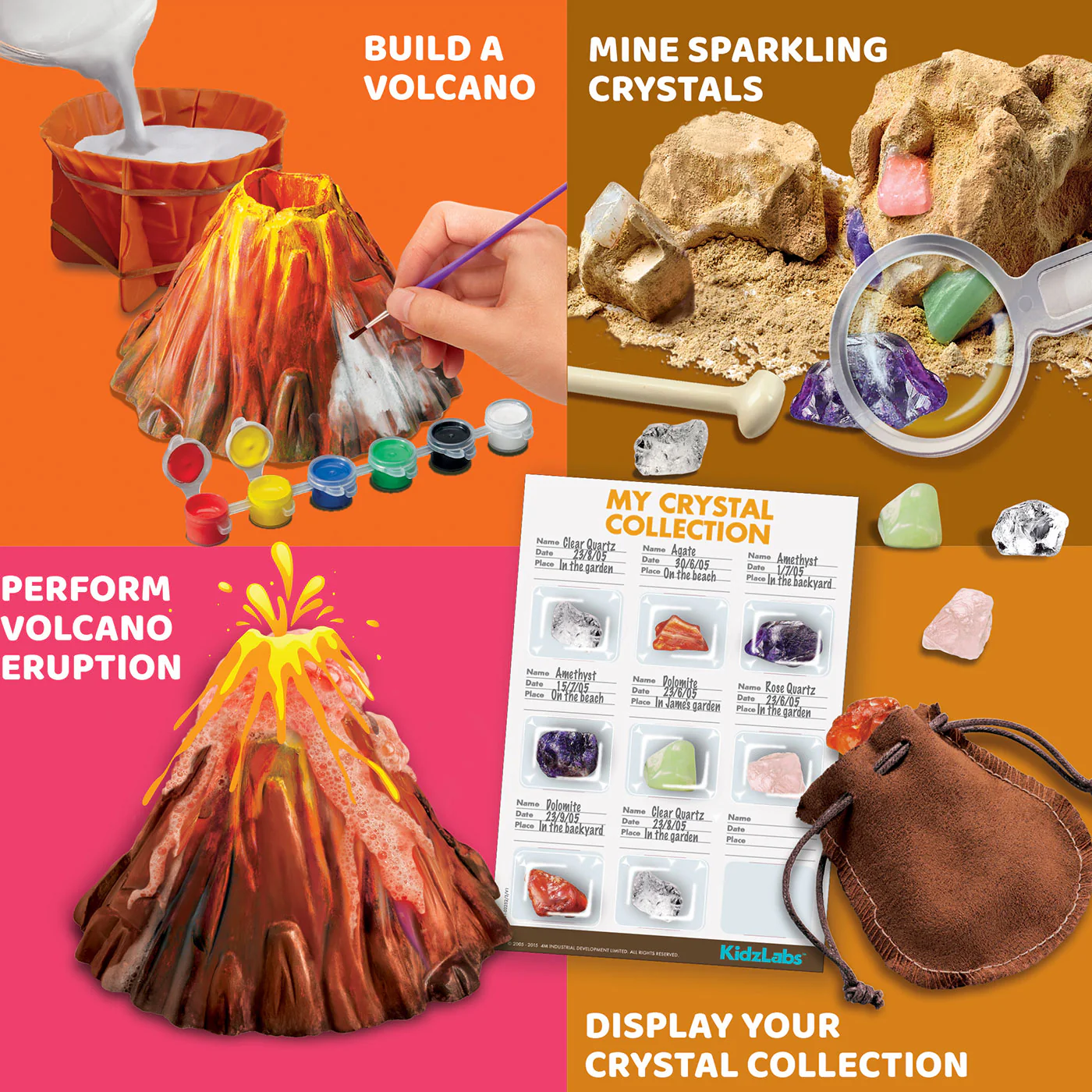 4M: KidzLabs - 4 in 1 Geocosmo Science Lab - Image 3