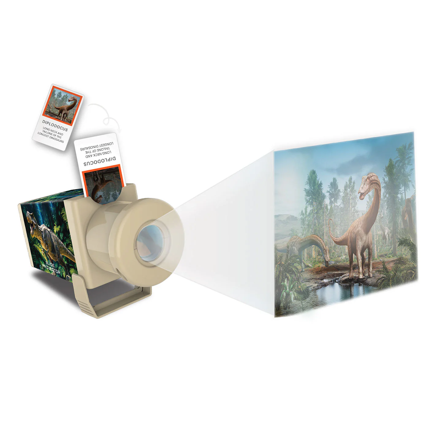 4M: KidzLabs - Slide Projector Dinosaur - Image 2