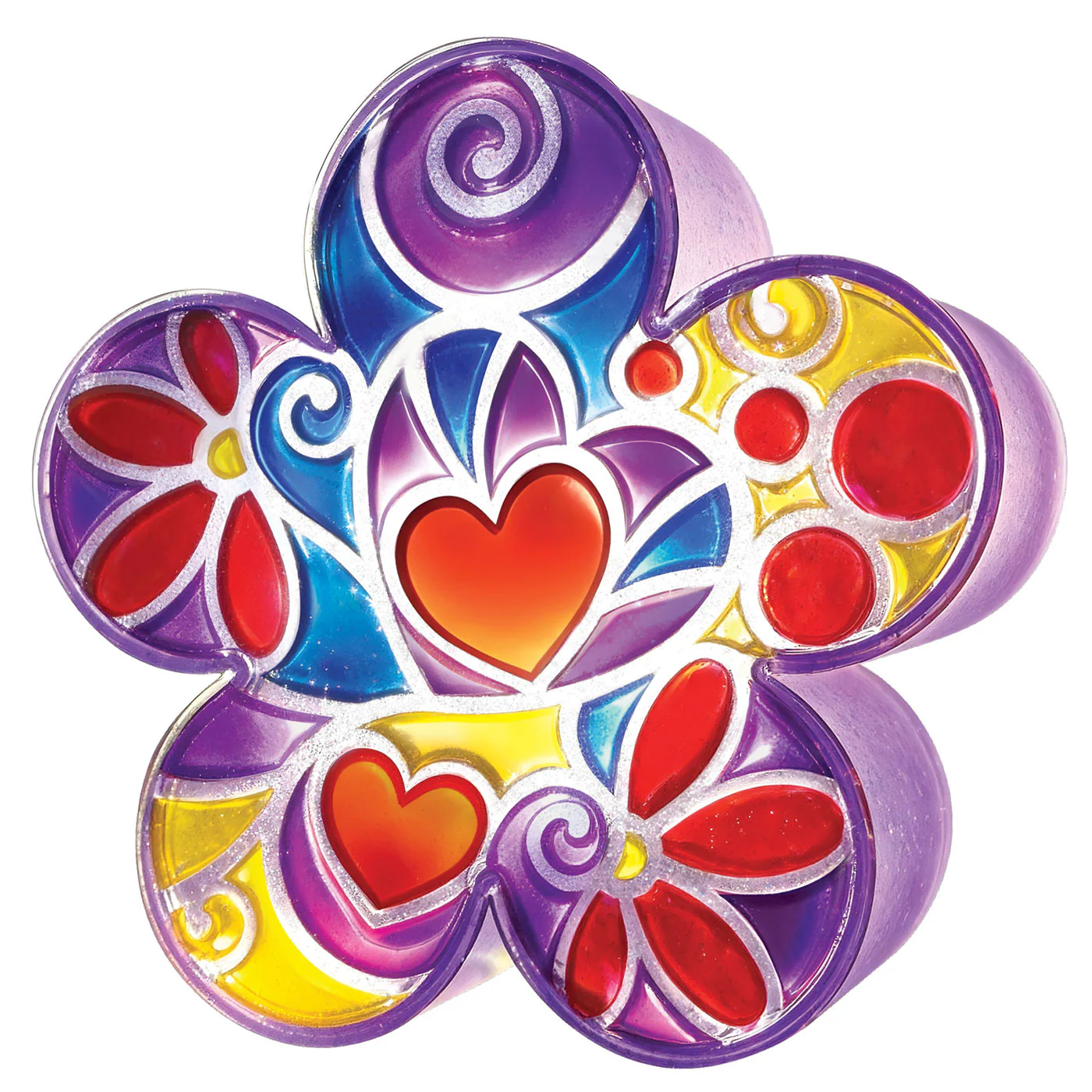4M: KidzMaker - Colour Lit Flower Lamp - Image 2