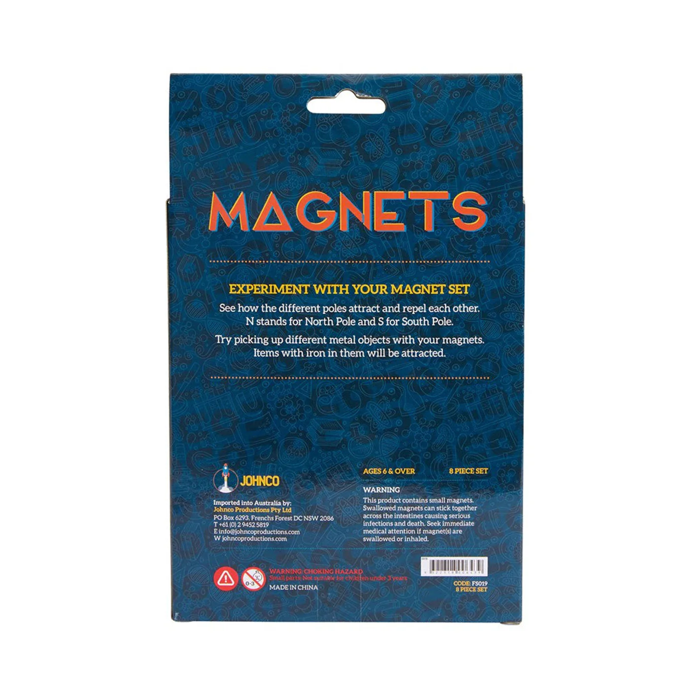 Johnco: 8 Piece Magnetic Set - Image 2