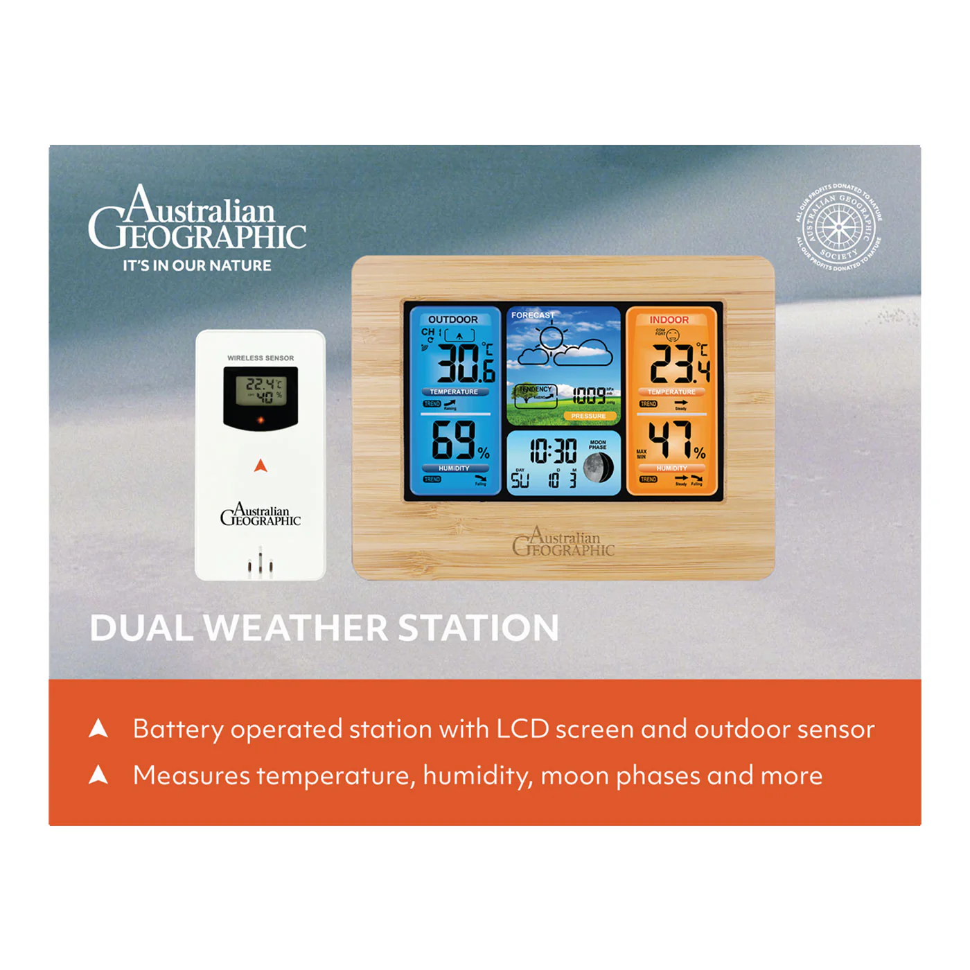 Australian Geographic Dual Weather Station - Image 2