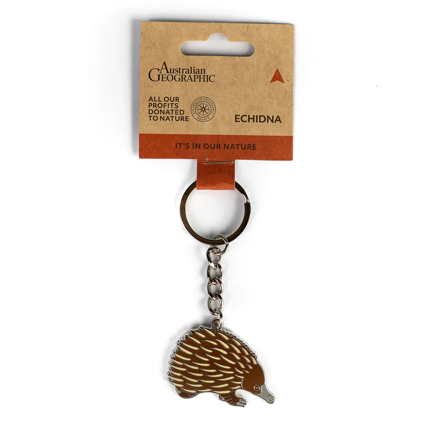 Australian Geographic Echidna Keyring - Image 3