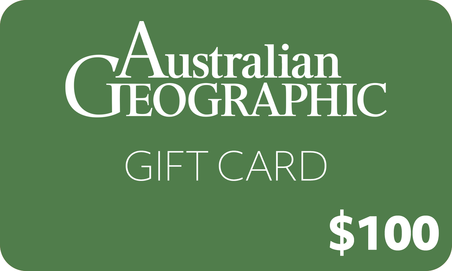 Australian Geographic Gift Card - Image 3