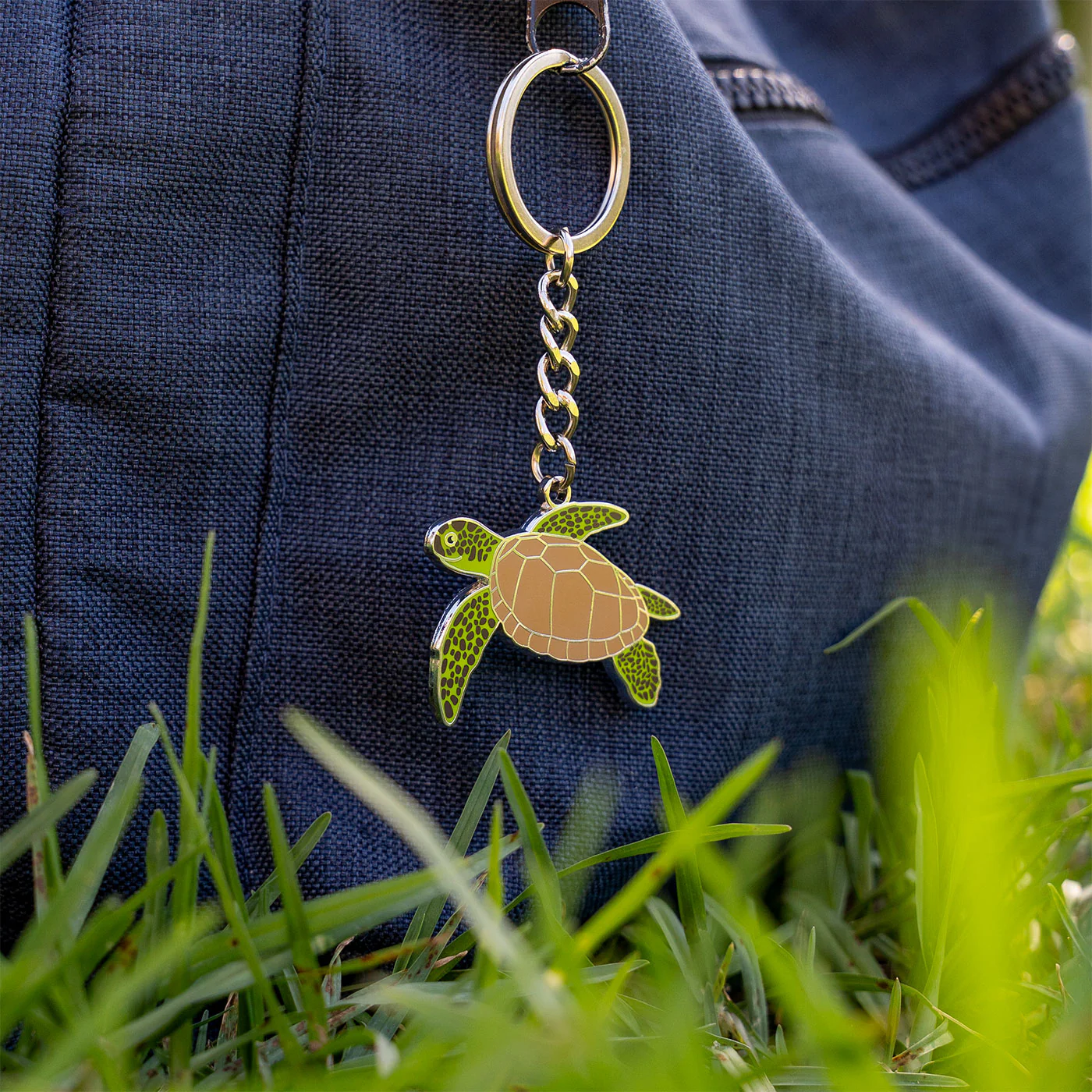 Australian Geographic Green Turtle Keyring - Image 2