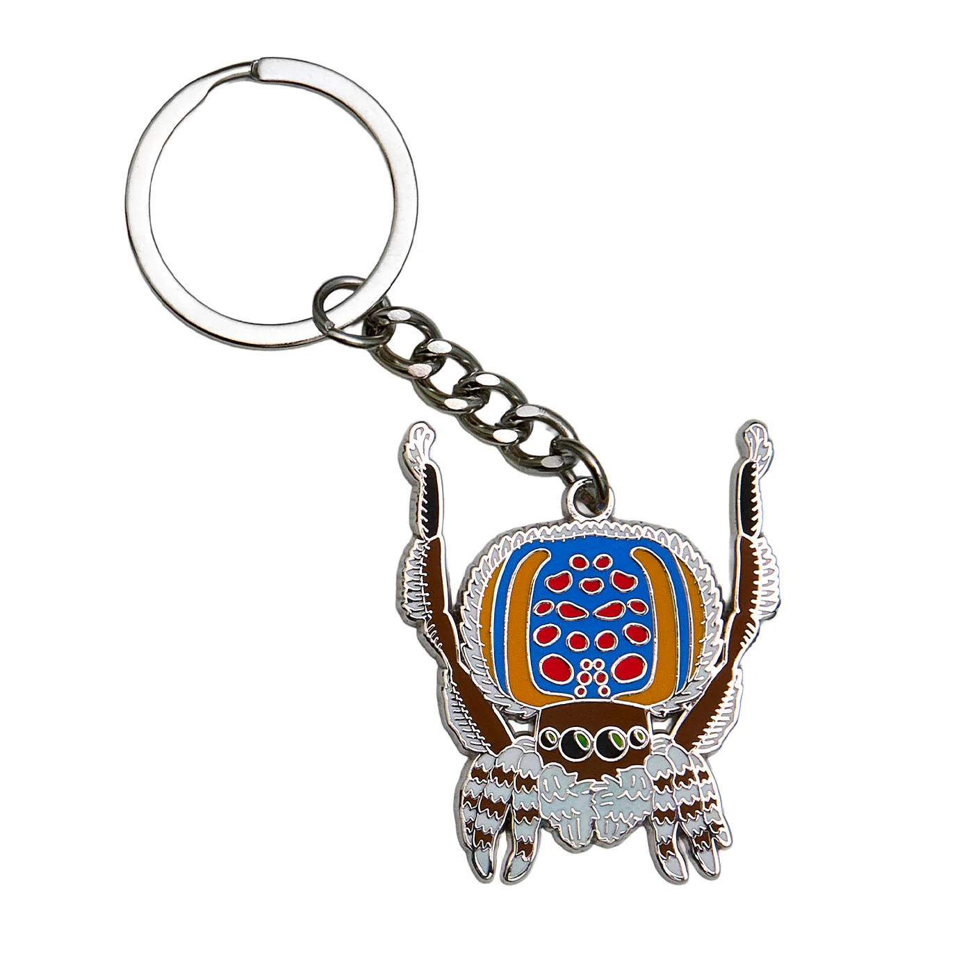 Australian Geographic Peacock Spider Keyring