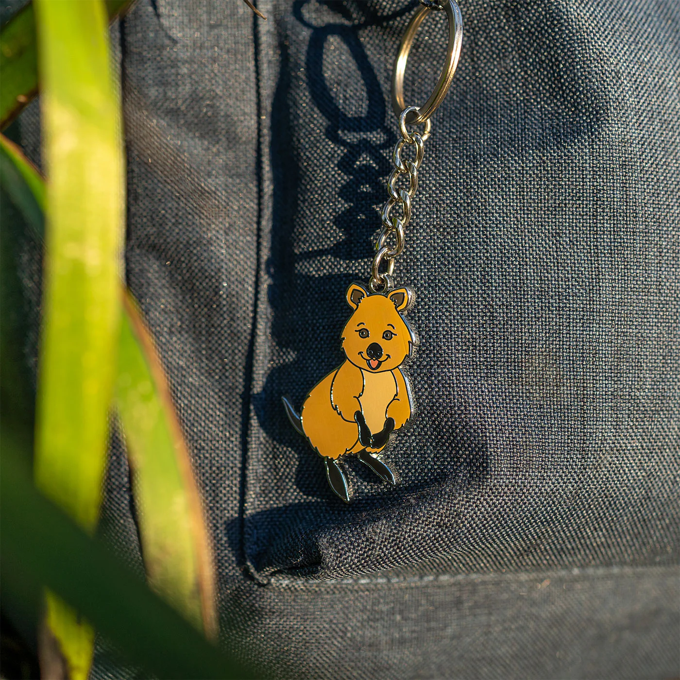 Australian Geographic Quokka Keyring - Image 2