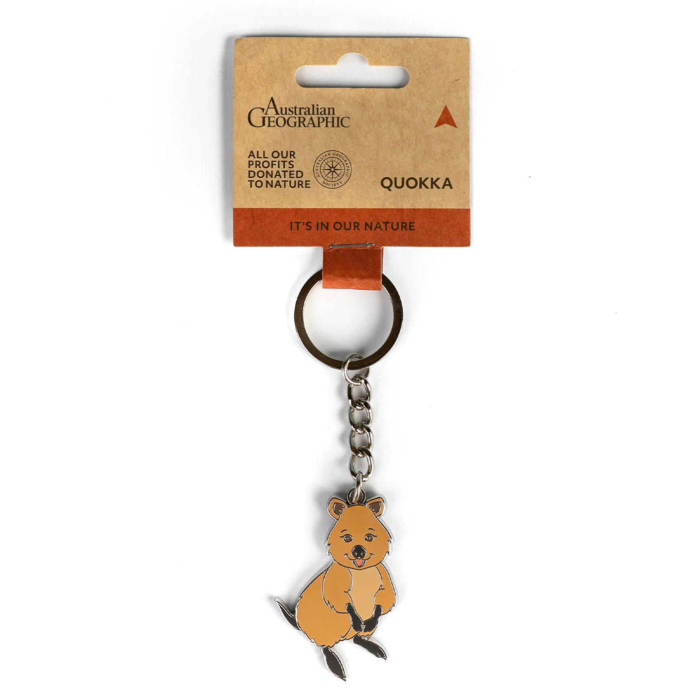 Australian Geographic Quokka Keyring - Image 3