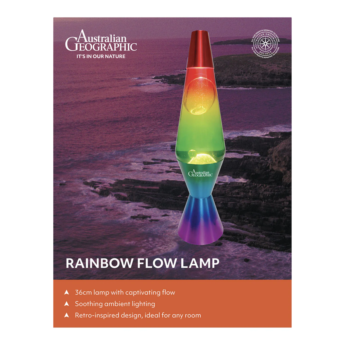 Australian Geographic Rainbow Flow Lamp - Image 2