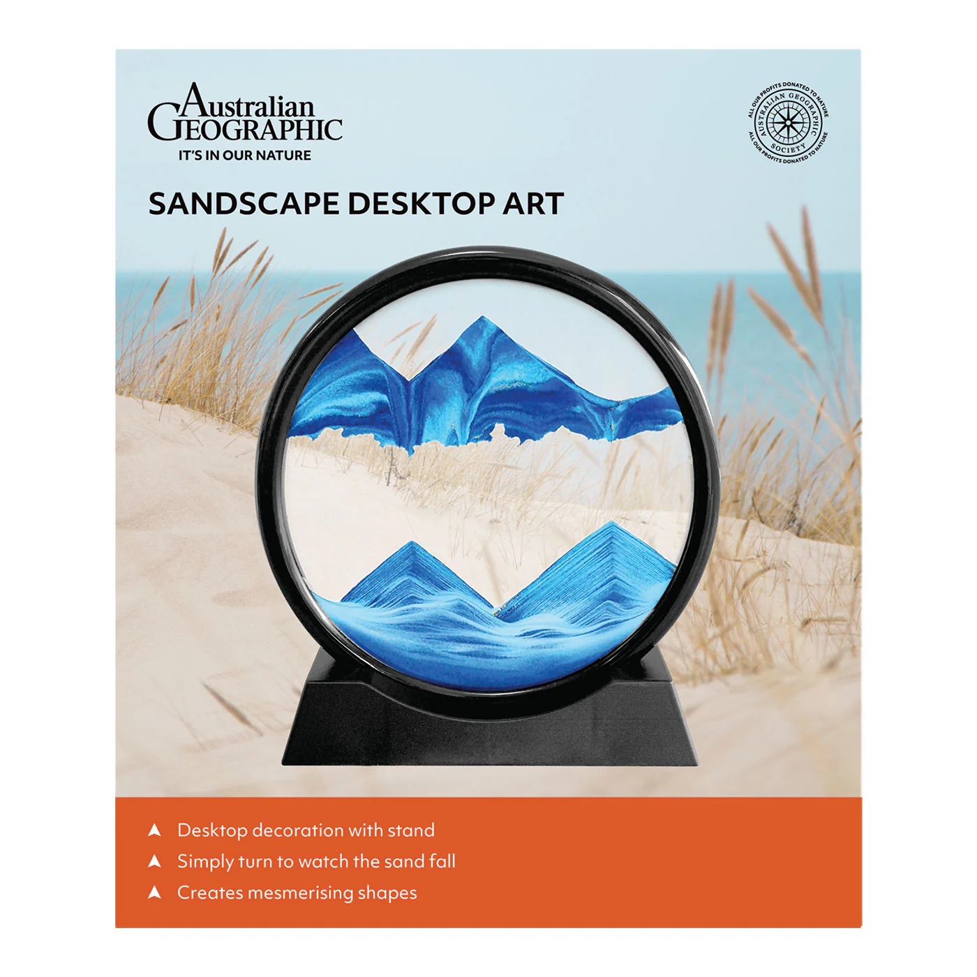 Australian Geographic Round Sandscape - Blue - Image 2