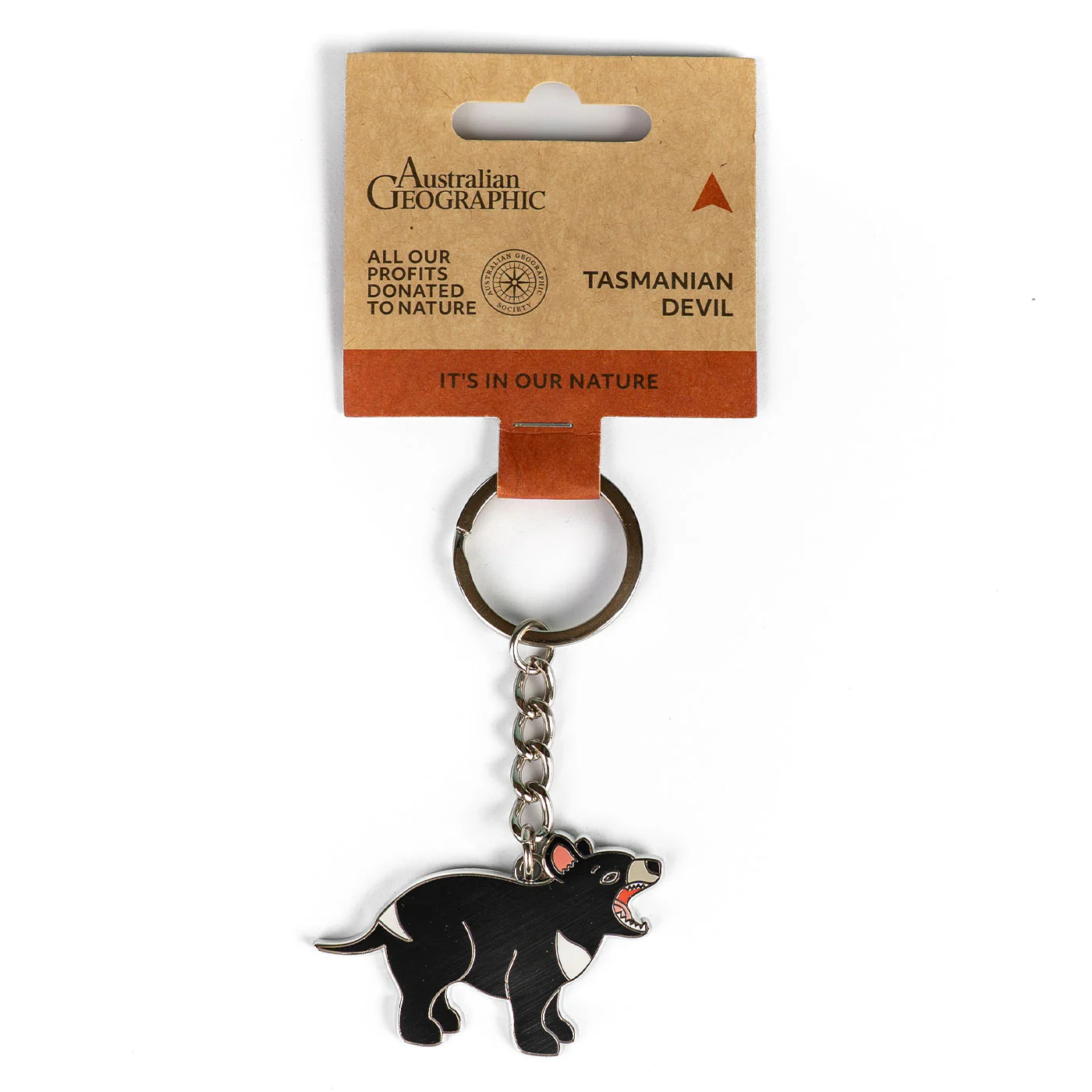 Australian Geographic Tasmanian Devil Keyring - Image 3