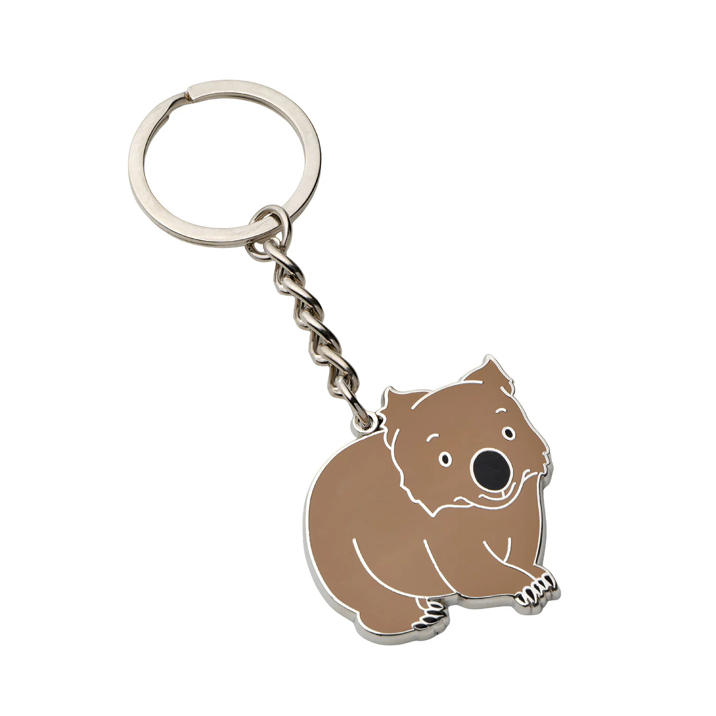Australian Geographic Wombat Keyring