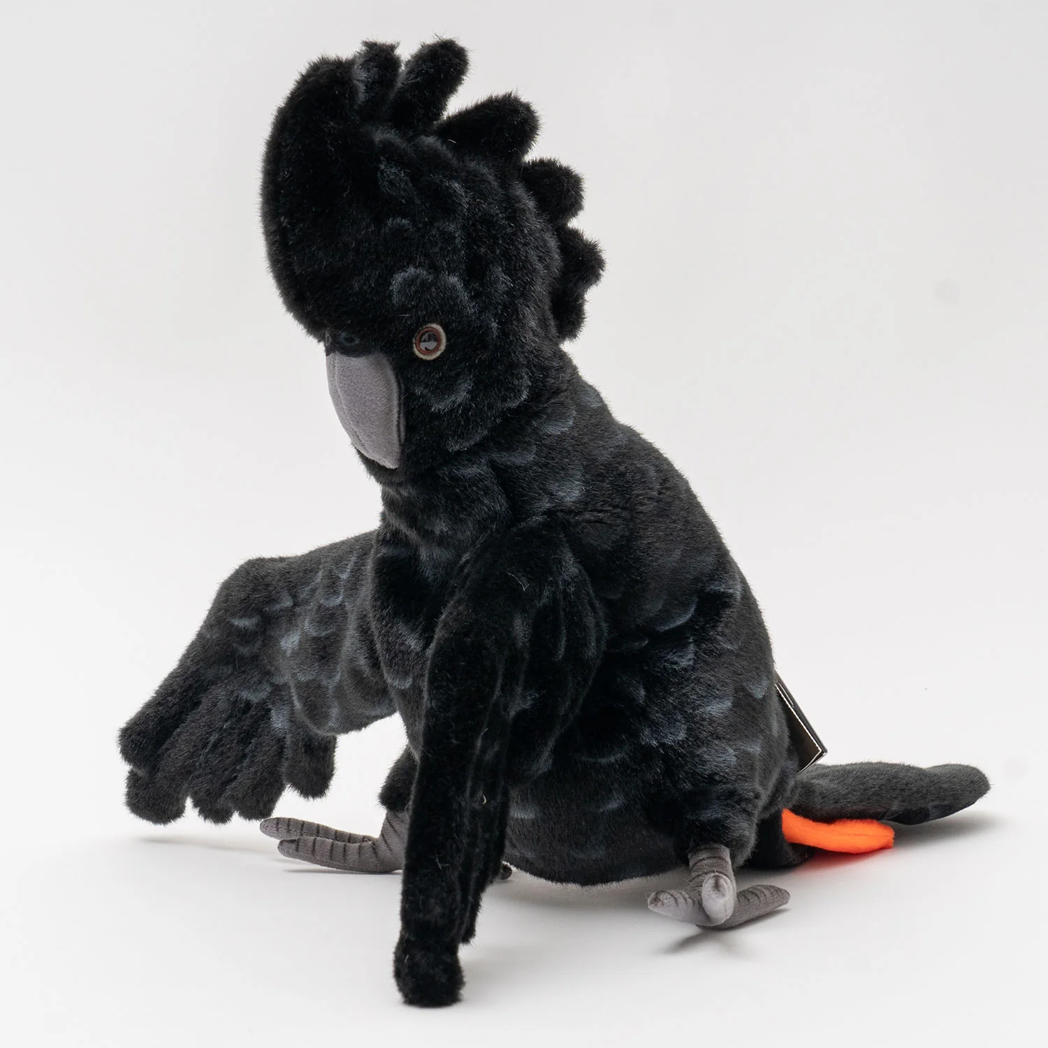 Hansa Black Cockatoo Puppet