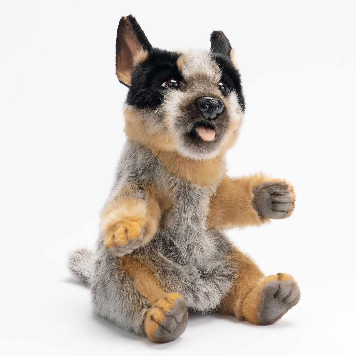 Hansa Blue Heeler Puppy Puppet