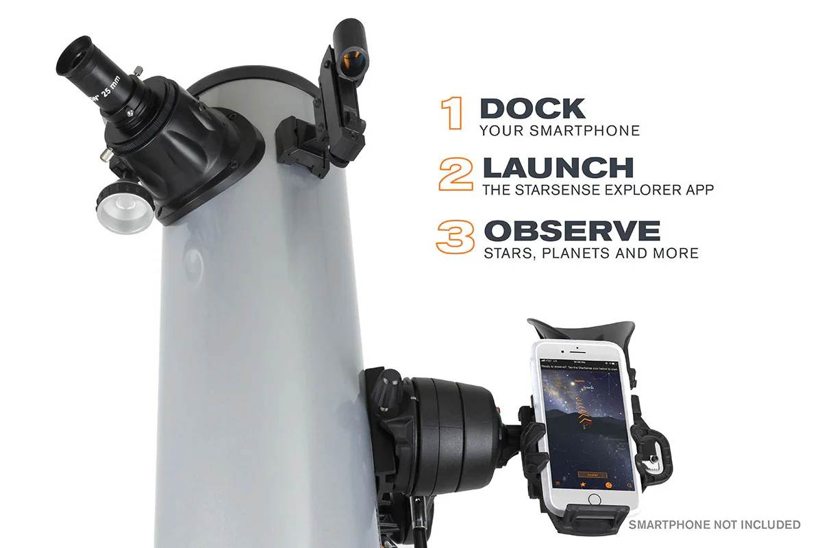 Celestron StarSense Explorer DX 130AZ Reflector Telescope - Image 3
