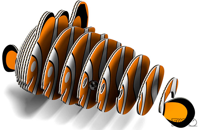 Clownfish 3D Puzzle - by EUGY - Image 4