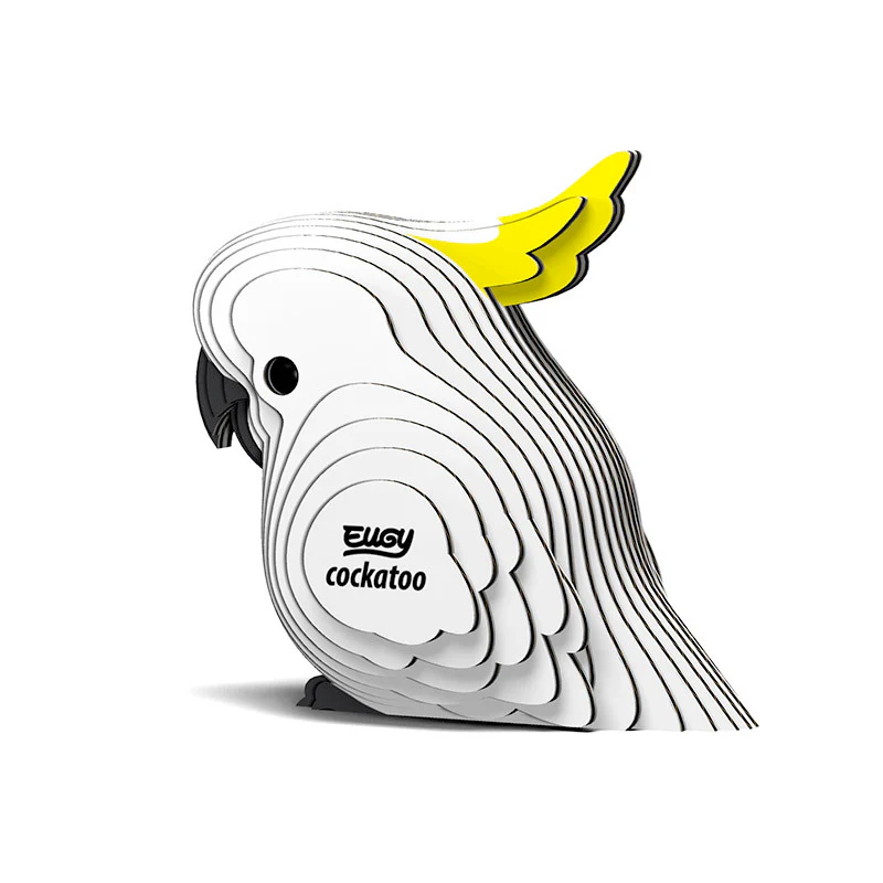 Cockatoo 3D Puzzle - by EUGY - Image 3