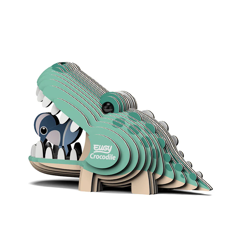 Crocodile 3D Puzzle - by EUGY - Image 3