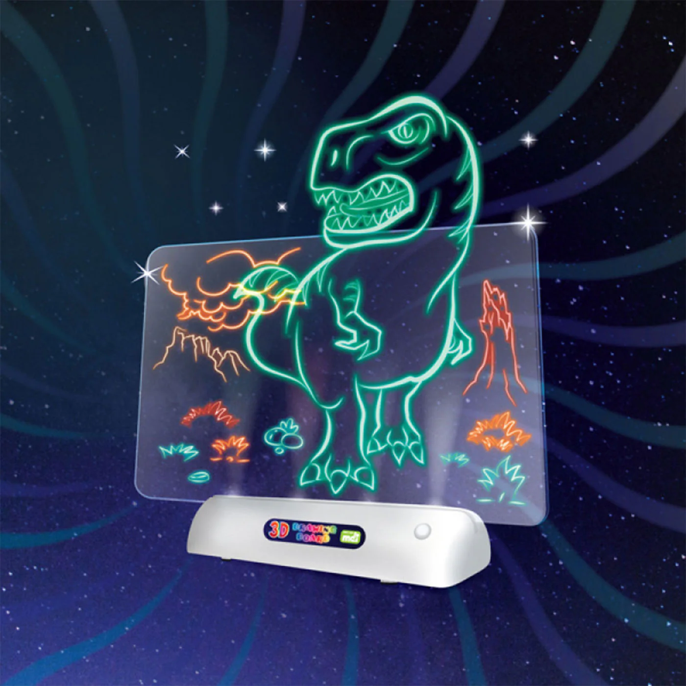 Dino Island's 3D Illuminate Drawing Board - Image 2