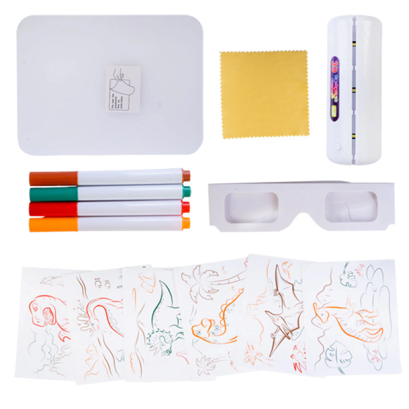 Dino Island's 3D Illuminate Drawing Board - Image 3