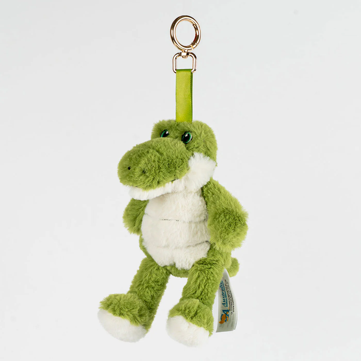 Eco Cuddly Crocodile Bag Charm Keychain - Image 3