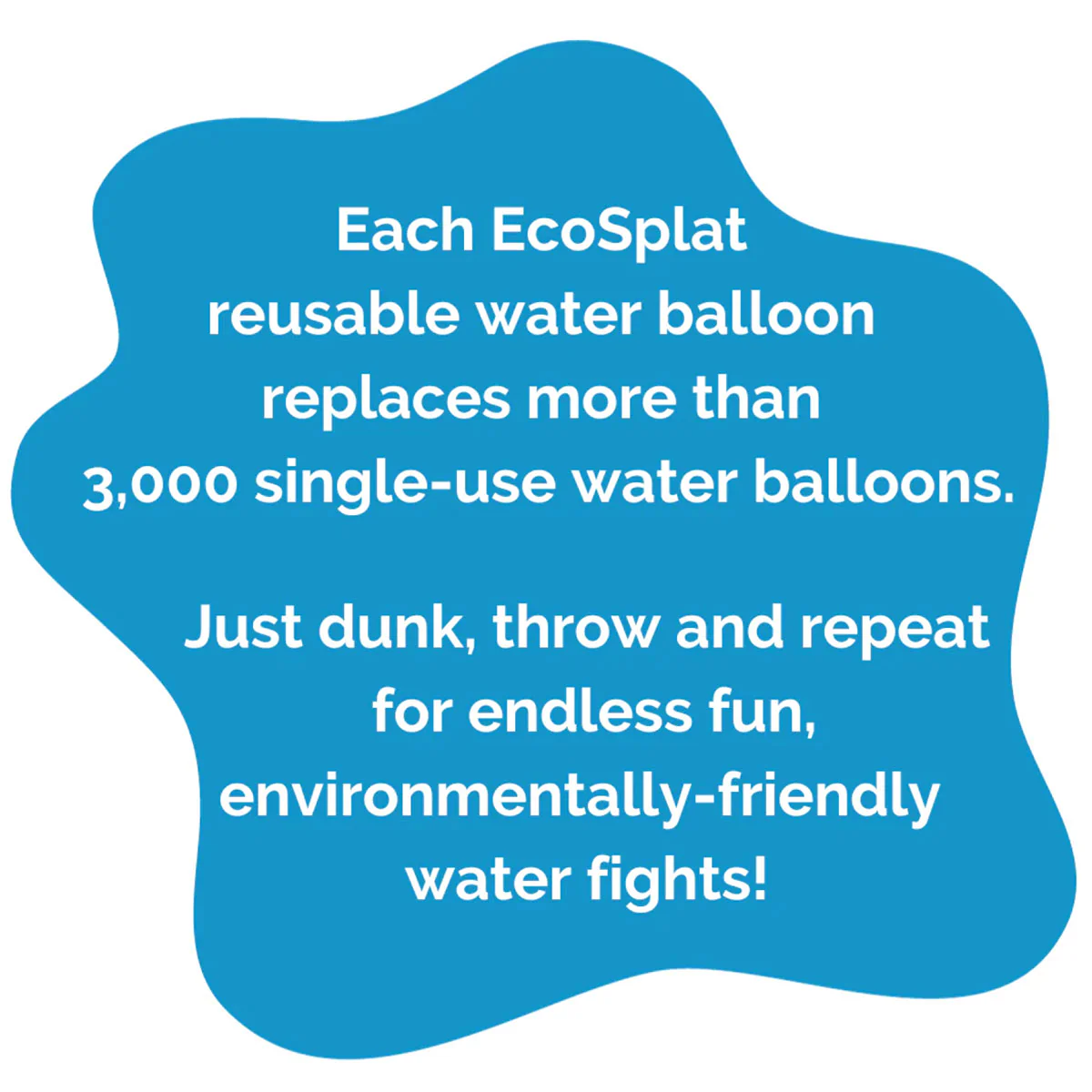 EcoSplat Reusable Water Balloons - 4 pcs - Image 6