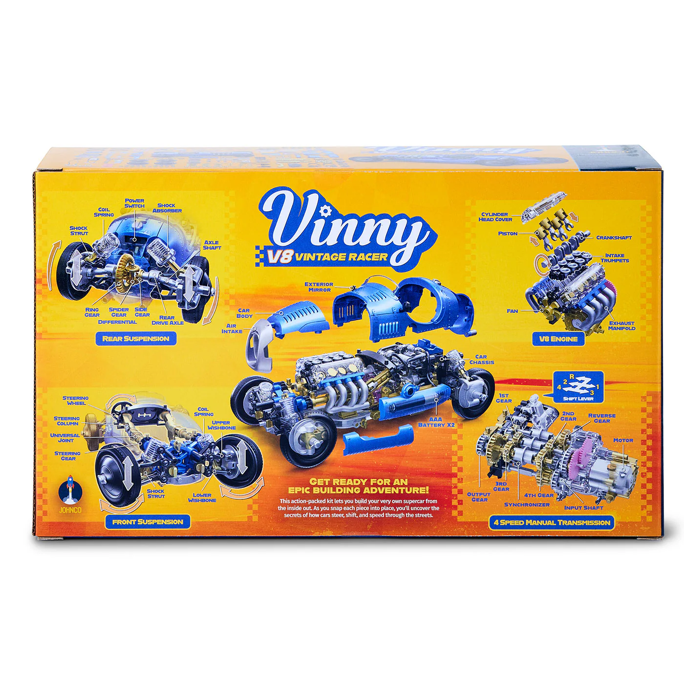 Johnco: Vinny V8 Vintage Racer - Image 3