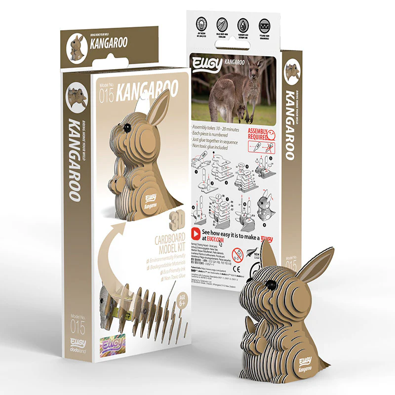 Kangaroo 3D Puzzle - by EUGY - Image 4