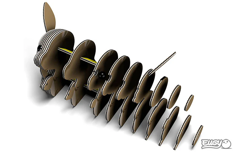 Kangaroo 3D Puzzle - by EUGY - Image 5