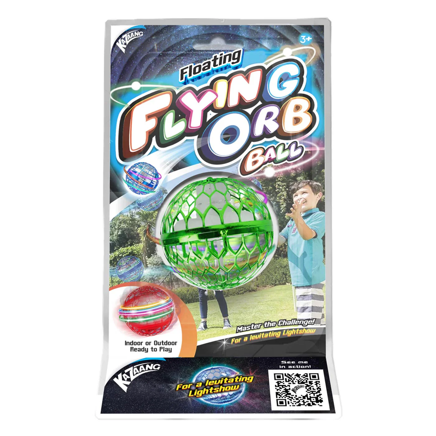 Kazaang Flying Orb Ball - Green - Image 7