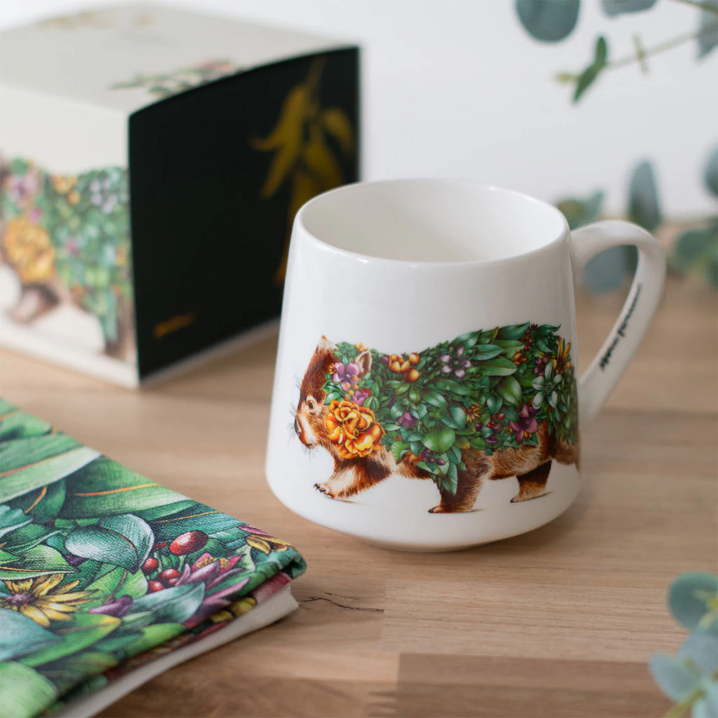 Marini Ferlazzo 450ml Mug Wombat Bushwalk - Image 2