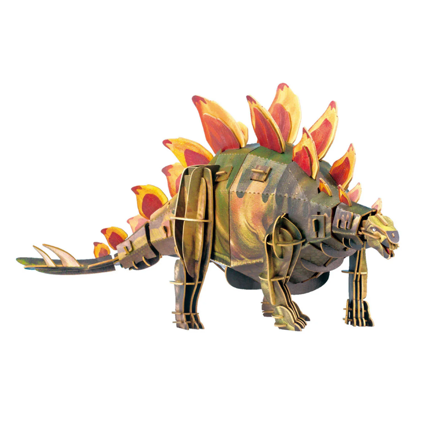 mierEdu: Adjustable 3D Puzzle - Stegosaurus Deluxe - Image 2