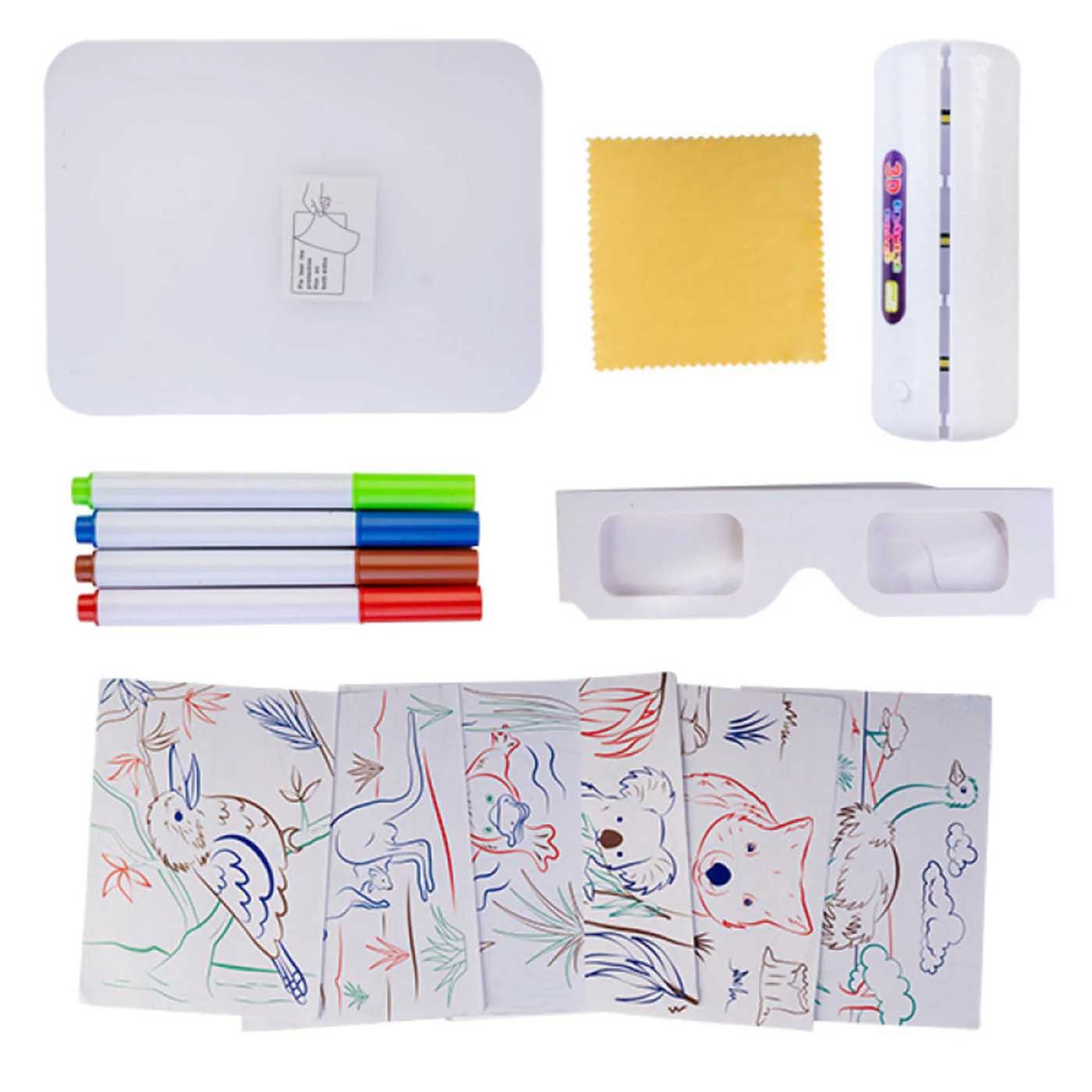 Outback Mates Australiana 3D Illuminate Drawing Board - Image 3