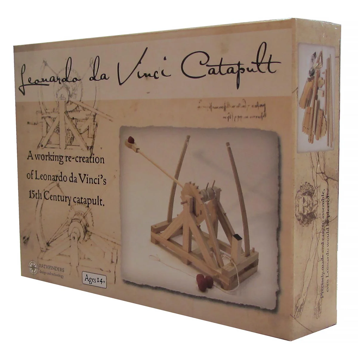Pathfinders: Da Vinci Catapult Wooden Kit