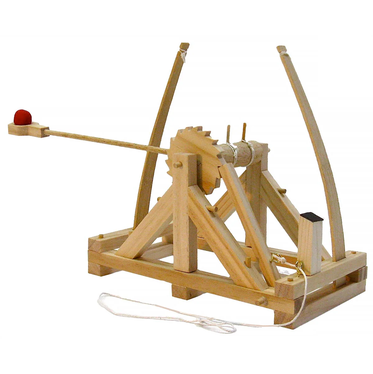 Pathfinders: Da Vinci Catapult Wooden Kit - Image 2