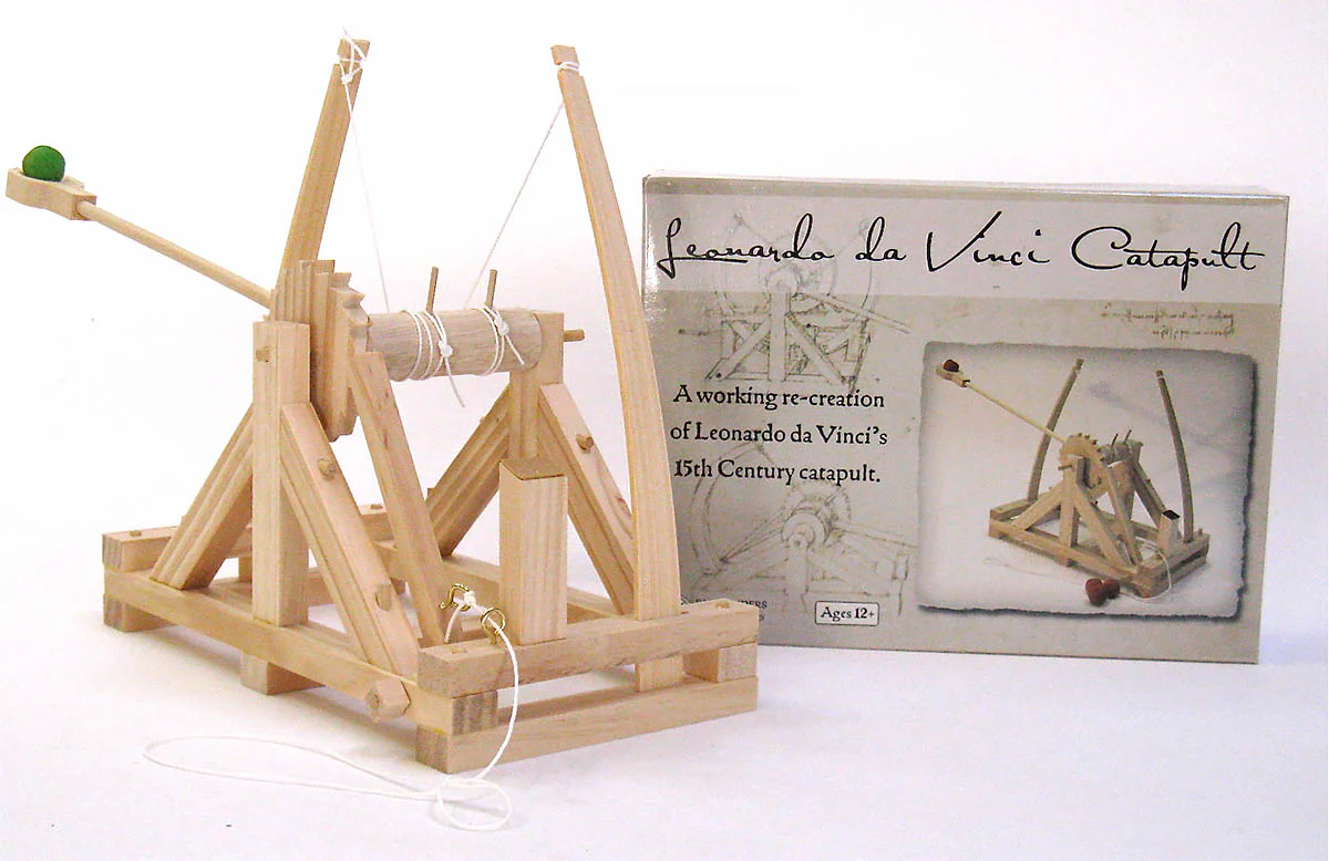 Pathfinders: Da Vinci Catapult Wooden Kit - Image 3