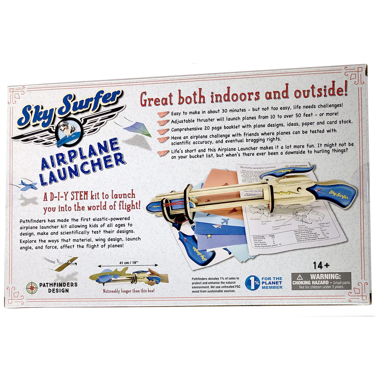 Sky Surfer Paper Airplane Launcher - Image 3