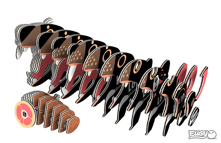 Tasmanian Devil 3D Puzzle - by EUGY - Image 5