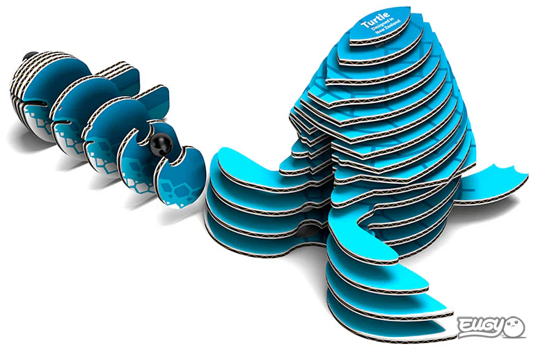 Turtles 3D Puzzle - by EUGY - Image 6