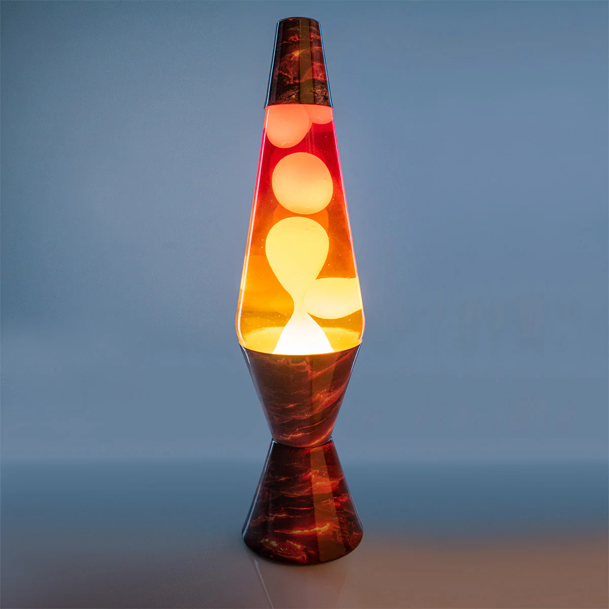 Volcano Lava Lamp - Red and Yellow - Image 2