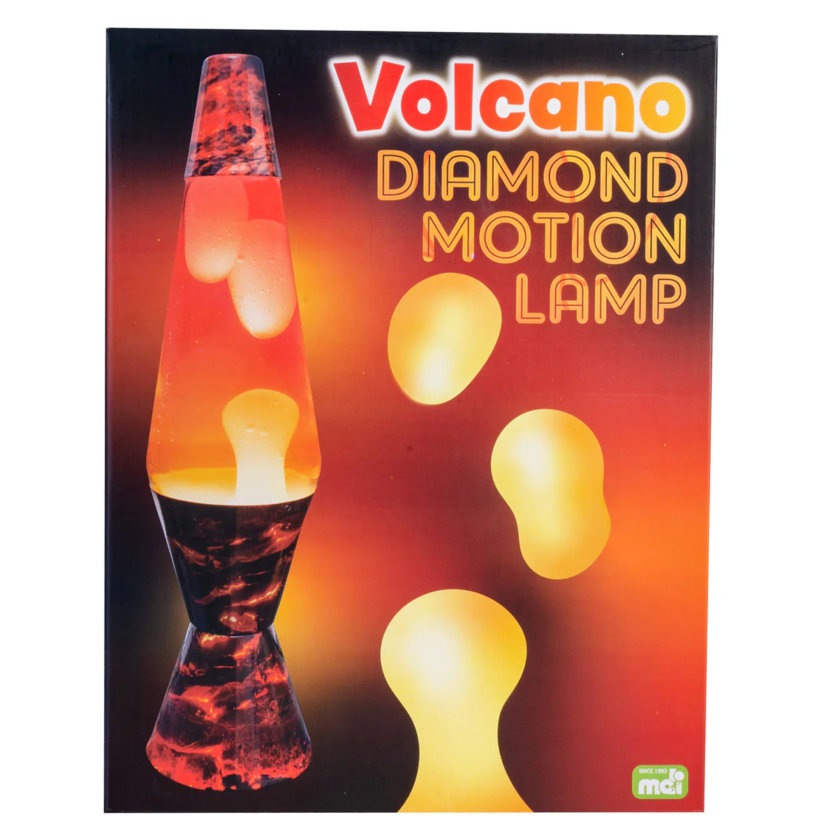 Volcano Lava Lamp - Red and Yellow - Image 3